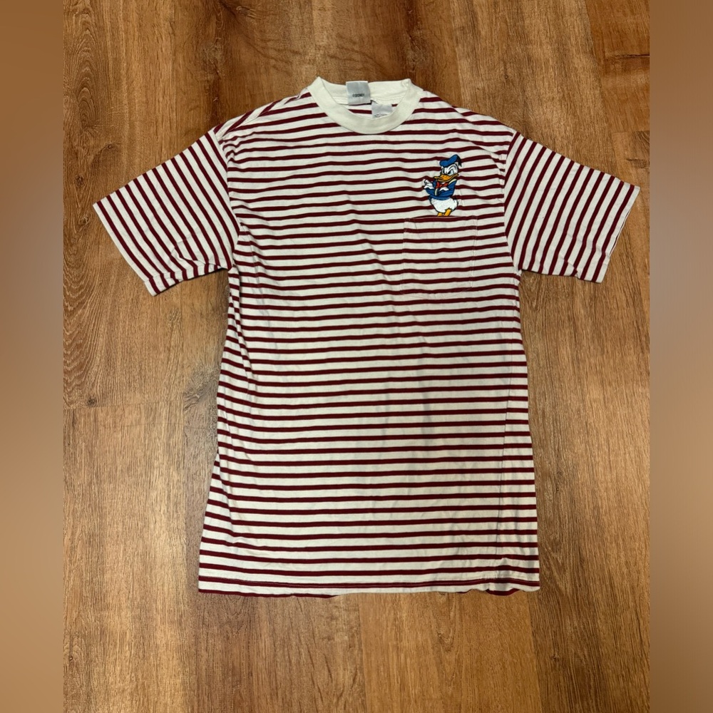 Vintage Disney Donald Duck Striped Shirt